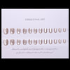 24pcs/Set Press On Nails XNMY135