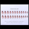 24pcs/Set Press On Nails XNYG346
