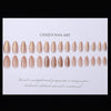 24pcs/Set Press On Nails XNPH1665