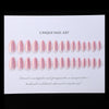 24pcs/Set Press On Nails XNPH1657