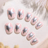 24pcs/Set Press On Nails XNPH1681