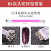 Cloud Diamond Cat's Eye Magnet Manicure Tool Set Crystal Cat's Eye Powerful Iron Attractor French Manicure Cylindrical Magnet
