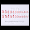 24pcs/Set Press On Nails XNPH1683