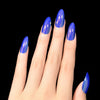 Chrome Fingernails Matte But Glossy Press On Nail Tips Fake Nails Short Oval Fingernails Mirror Manicure With Tabs