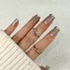 24pcs/Set Press On Nails JP2982