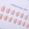 24pcs/Set Press On Nails XNZB997