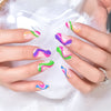 24pcs/set Press on False Nails L6718