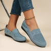 New Women's Shoes Mesh Light Breathable Slip on Casual Shoes Solid Color Versatile Low Help Flat Shoes Zapatos De Mujer Sneakers