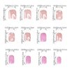 24pcs/Set Press On Nails DJ-22