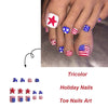 Press On Toe nails Set 16pcs/set JB264