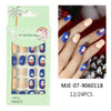 Mini Press On Nails For Kids 24 Pcs Christmas