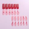 24pcs/Set Press On Nails MJE-164
