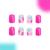 24pcs/Set Press On Nails C349