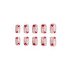 24pcs/Set Press On Nails C229