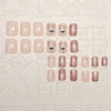 weekly deals 24pcs/Set Press On Nails DFY 022