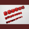 Press On Toe nails Set 16pcs/set KX-100J8