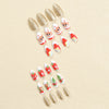 24pcs/Set Press On Nails JF0727
