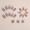 24pcs/Set Press On Nails W1327