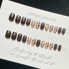 24pcs/Set Press On Nails KX-100268