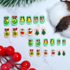 Mini Press On Nails For Kids 24 Pcs Christmas