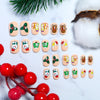 Mini Press On Nails For Kids 24 Pcs Christmas