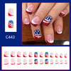 24pcs/Set Press On Nails C443