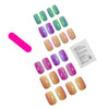 24pcs/Set Press On Nails YLW577