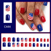 24pcs/Set Press On Nails C444