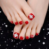 Press On Toe nails Set 24pcs/set XNT020