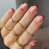 24pcs/Set Press On Nails MJE-044