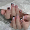 24pcs/Set Press On Nails DZ307