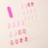 24pcs/Set Press On Nails A3-01-03