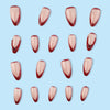 24pcs/Set Press On Nails DZ383-B7