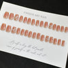24pcs/Set Press On Nails KX-100345