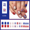 24pcs/Set Press On Nails C436