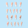 24pcs/Set Press On Nails CZ254-B7