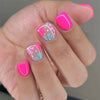 24pcs/Set Press On Nails C349