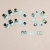 Mini Press On Nails 24pcs/SetK005