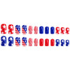 24pcs/Set Press On Nails C442