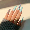 24pcs/Set Press On Nails JP1355