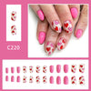 24pcs/Set Press On Nails C220