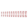 24pcs/Set Press On Nails C229