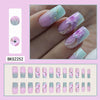24pcs/Set Press On Nails BKS2252