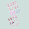 24pcs/Set Press On Nails YLW178