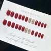 24pcs/Set Press On Nails KX-100256
