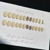 24pcs/Set Press On Nails KX-100355