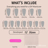 24pcs/Set Press On Nails XH-89-56