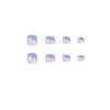 Press On Toe nails Set 24pcs/set JP1076
