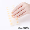 Salon-Quality Gel Nail Strips BSG-0195