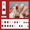 24pcs/Set Press On Nails R612